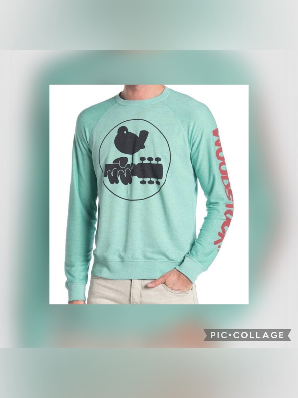 Lucky Brand Lightweight Woodstock Sweatshirt